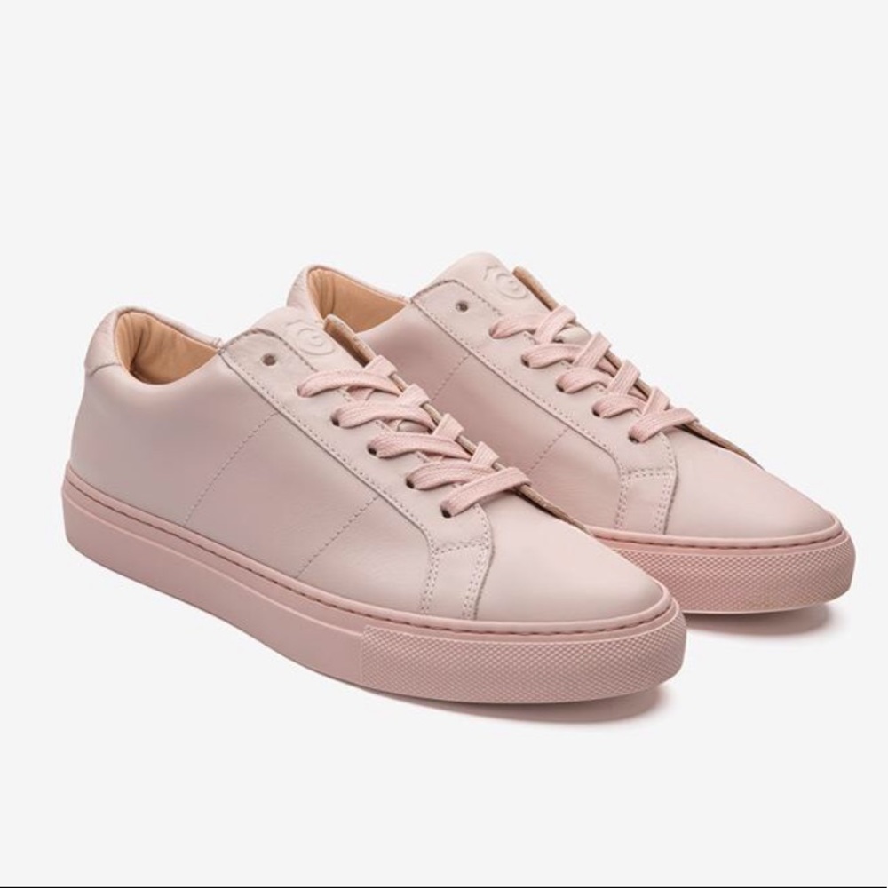 GREATS blush colored sneakers
